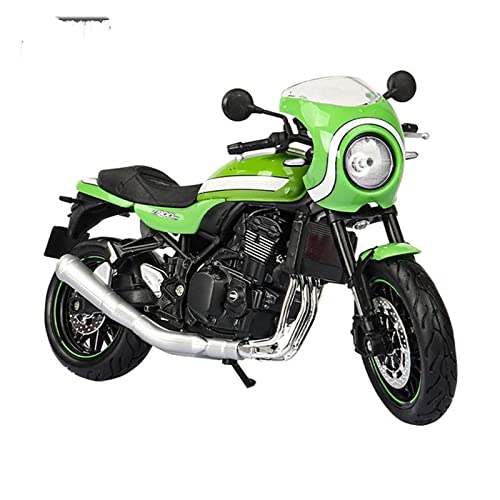 flrian Für Kawasaki Ninja H2R 1:12 Motorrad Klassisches Modell Druckgussmodell Sammlergeschenk Spielzeug Motorrad-Modelle(Green) von flrian
