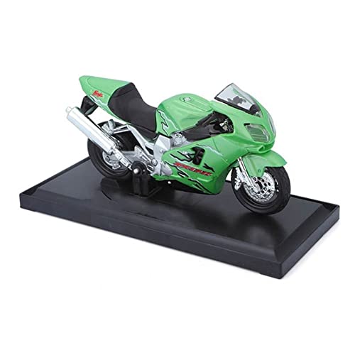 flrian Für Kawasaki Ninja ZX-14R 1:18 Legierung Motorradmodell Statische Druckguss Spielzeug Sammlermodell Geschenke Motorrad-Modelle(Ninja ZX-12R) von flrian