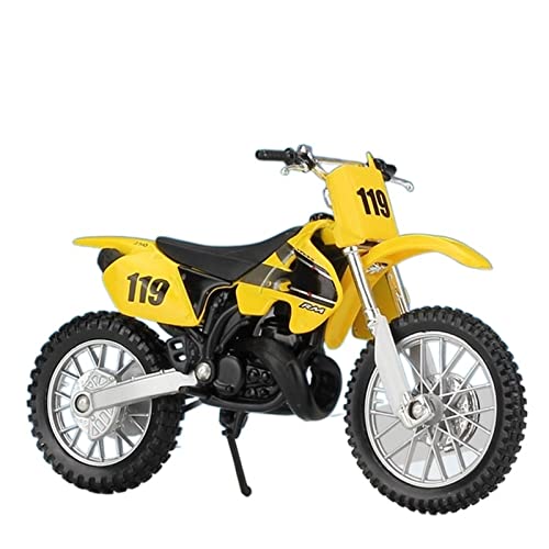 flrian Für SUZUKI RMZ250 RM-Z250 1:18 Motorradmodell Druckguss-Kunststoff-Motorrad-Miniatur-Rennspielzeug Für Die Geschenksammlung Motorrad-Modelle(RM 250) von flrian