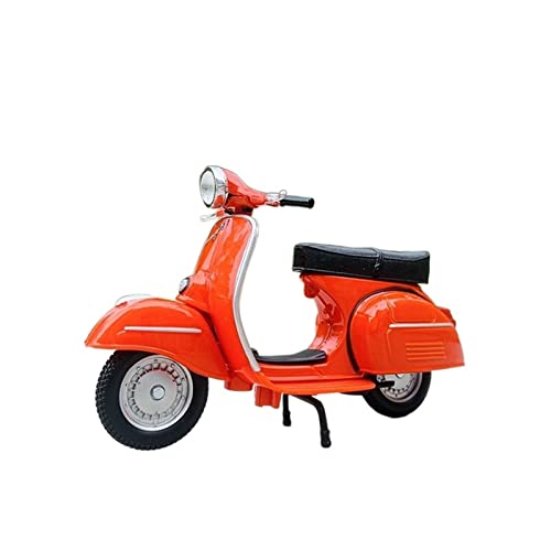 flrian Für Vespa 1968 GTR Roller Legierungsmodell 1:18 Motorradmodell Römisches Urlaubskollektionsgeschenk Motorrad-Modelle von flrian