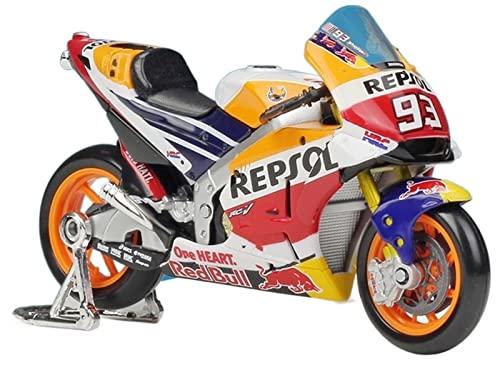 flrian Maßstab 1:18 Motorrad Modell 2018 Rossi Desmosedici Mini Motorrad Souvenir Spielzeug Sammlerstück Druckguss Motorrad-Modelle(NO.93) von flrian