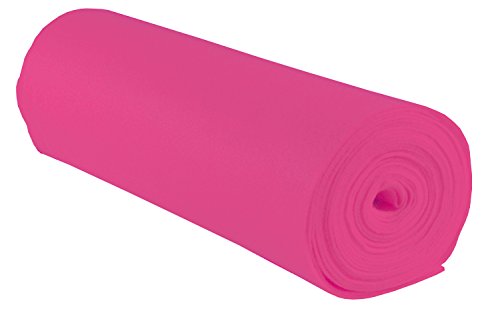 folia 520023 - Bastelfilz, mit feiner Wollqualität, 1 Rolle ca. 45 cm x 5 m, pink, klebefleckenfreie Verarbeitung - ideal für vielfältige Bastelarbeiten von folia