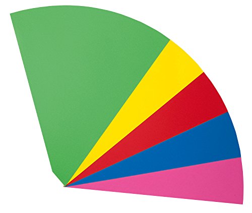 folia 62009 - Schultüten, aus Fotokarton zum Kleben, sortiert in 5 Farben, 10 Tüten, Höhe ca. 68 cm, Durchmesser ca. 20 cm von folia