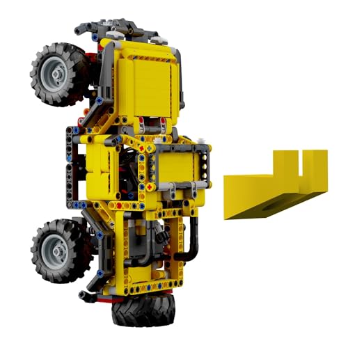 Wandhalterung kompatibel für Lego Technik 42122 Jeep Wrangler Display - Gelb von fossi3D