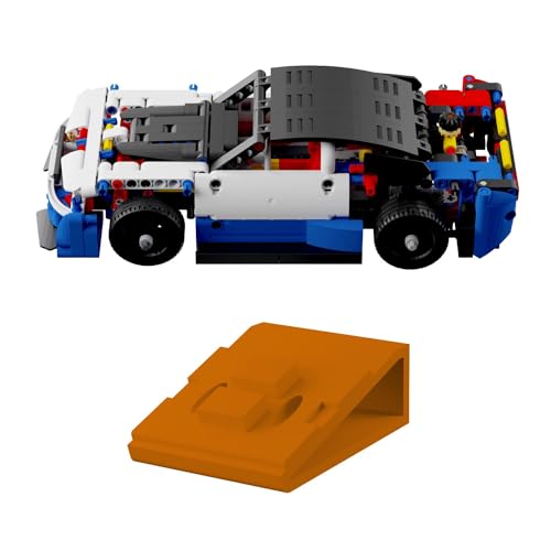 Wandhalterung kompatibel für Lego Technik 42153 Chevrolet Camaro ZL1 - Orange von fossi3D