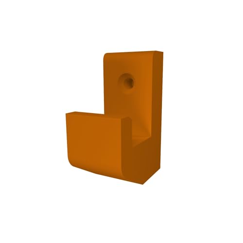 Wandhalterung kompatibel für Lego Technik 42156 Peugeot Hypercar - Orange von fossi3D