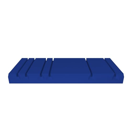 Gleisabstandslehren kompatibel für Spur N Gleise Eisenbahn 10 Stück - Blau von fossi3D