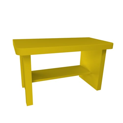 Werkbank kompatibel für Diorama 1:18 1:16 Werkstatt Modellbau Tisch - Gelb von fossi3D