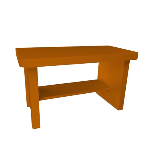 Werkbank kompatibel für Diorama 1:18 1:16 Werkstatt Modellbau Tisch - Orange von fossi3D
