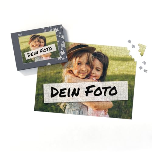 Fotopuzzle mit eigenem Bild - Fotopuzzle selbst gestalten 2000 Teile - Schachtel Puzzleteile - 2000 Teile Puzzle mit Foto - Geschenk Geburtstag Puzzleteile 2000 Teile Quer von fotobar