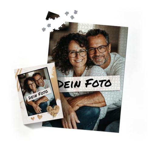 Fotopuzzle mit eigenem Bild - Puzzle selbst gestalten 2000 Teile Hochformat - Schachtel Thank You - mit Foto personalisiert - Geschenk Geburtstag, Freundschaft Fotopuzzle mit eigenem Bild - Puzzle selbst gestalten 2000 Teile Hochformat - Schachtel Thank You - mit Foto personalisiert - Geschenk Geburtstag, Freundschaft von fotobar