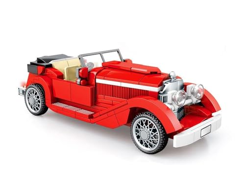 freakware Classic car Series Oldtimer rot - 318 Teile - S-607402 von freakware