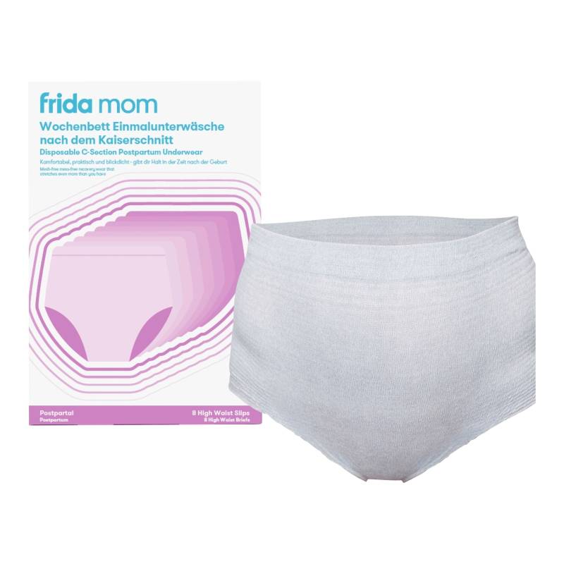 Frida Mom 8er-Pack Wochenbett Einmalunterwäsche nach Kaiserschnitt von frida mom