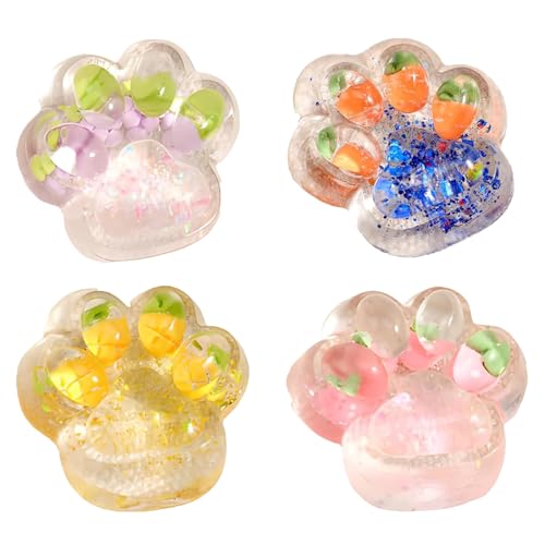 4 Stück Taba Squishy, Fufu Squishy, Pfoten Squishy, Katzenpfoten Spielzeug, Stressabbau für Kinder und Erwachsene, Weiche Katzenpfoten Quetschspielzeuge, Anti-Stress-Spielzeug 4 Stück Taba Squishy, Fufu Squishy, Pfoten Squishy, Katzenpfoten Spielzeug, Stressabbau für Kinder und Erwachsene, Weiche Katzenpfoten Quetschspielzeuge, Anti-Stress-Spielzeug von fufupaw