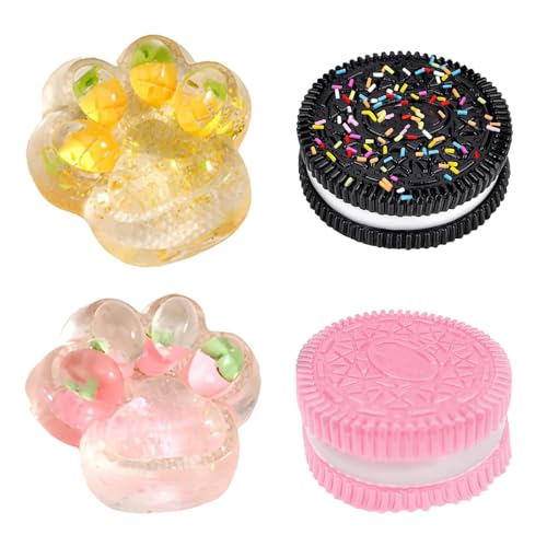 4 Stück Taba Squishy, Fufu Squishy, Pfoten Squishy, Katzenpfoten Squishy, Anti-Stress Spielzeug Für Kinder Und Erwachsene, Perfekt Zum Entspannen, Als Fingertoy Oder Niedliches Geschenk 4 Stück Taba Squishy, Fufu Squishy, Pfoten Squishy, Katzenpfoten Squishy, Anti-Stress Spielzeug Für Kinder Und Erwachsene, Perfekt Zum Entspannen, Als Fingertoy Oder Niedliches Geschenk von fufupaw