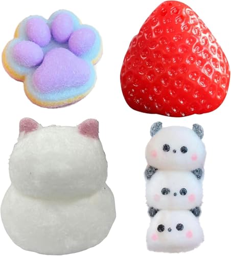 4 Stück Taba Squishy Set, Fufu Squishy, Taba Squishy, Squishy Pfote, Squishy, Squishy XXL, Panda, Erdbeere, Katzenpfote, Katze, Sensorisches Spielzeug, Stressabbau, Geschenkidee, Für Alle Geeignet 4 Stück Taba Squishy Set, Fufu Squishy, Taba Squishy, Squishy Pfote, Squishy, Squishy XXL, Panda, Erdbeere, Katzenpfote, Katze, Sensorisches Spielzeug, Stressabbau, Geschenkidee, Für Alle Geeignet von fufupaw