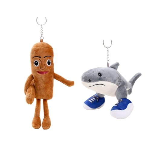 fufupaw 2Stück Brainrot Kuscheltier, Italian Brainrot, Lustige Italian Brainrot Plüschfigur mit Lollipop-Mann, Ideal für Kinder und Erwachsene, Sammlerstück für Fans fufupaw 2Stück Brainrot Kuscheltier, Italian Brainrot, Lustige Italian Brainrot Plüschfigur mit Lollipop-Mann, Ideal für Kinder und Erwachsene, Sammlerstück für Fans von fufupaw