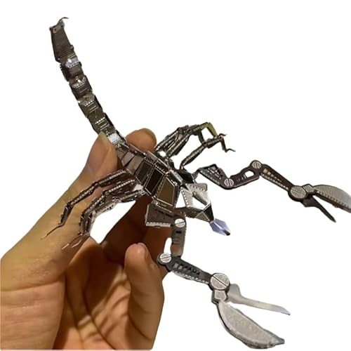 3D DIY Metall Insekt Puzzle Käfer Beetle Modellbausatz, DIY-Modelle für Anfänger Klein und exquisit Geeignet für die Dekoration zu Hause oder zum Streichspielen(C) von fukixuz