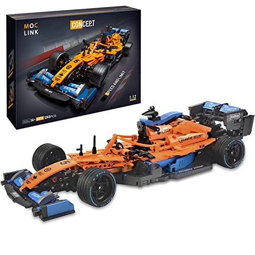 Technic Formel 1 Rennwagen Baukasten für Erwachsene; Modellauto im Maßstab 1:12, Bauen Sie EIN F1-Sammelmodell des Rennwagens 2022, Spielzeugauto für Jungen ab 14 Jahren (1.248 Teile) von fun4kid