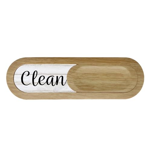 fxwtich Spülmaschinen-Statusanzeige, magnetisch, „Clean Dirty“-Schild, zeigt leicht an, leicht an der Oberfläche, ideal für Küche, Restaurant, Bar C von fxwtich