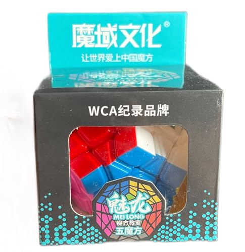 MoYu Meilong Megaminx 3x3 - stickerless Magic Cube – Mechanischer Zauberwürfel im Stickerless Design – Innovatives Puzzle für Anfänger und Fortgeschrittene von gRoods