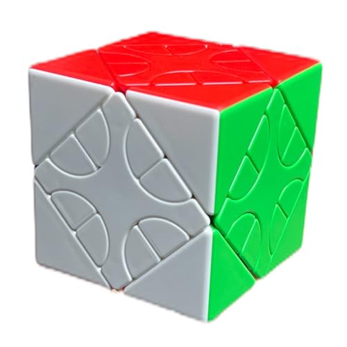 MoYu Meilong Mixup Skewb 2 – Herausfordernder Stickerless Zauberwürfel für Fortgeschrittene und Profis – Lernspielzeug und Speedcube für Kinder und Erwachsene von gRoods