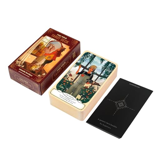 Tarotkarten Mit Bedeutungen –78 Klassische Tarotkarten-Sets Für Anfänger Und Experten, Ursprüngliche Tarotkarten-Sets Mit Schlüsselwörtern, Chakra, Planet, Tierkreis, Element, Ja/Nein, Affirmationen von gafdu