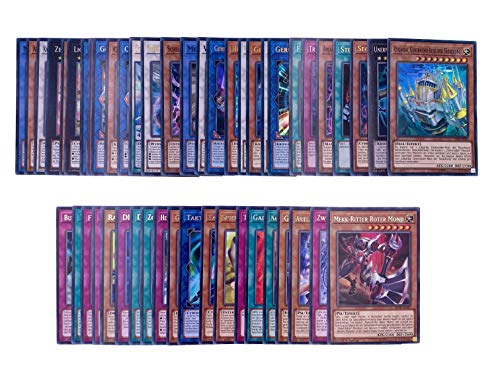 Yu-Gi-Oh! Karten - Mixed Set - 50 verschiedene Yu-Gi-Oh! Common, Holo und Rare Karten - Deutsch von geco