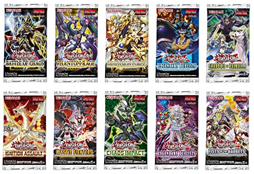 Yu-Gi-Oh! Yugioh Mystery Box - Boosterangebot - Verschiedene Sets - 3 zufällige Boosterpacks - Deutsch - Yugioh Karten von geco