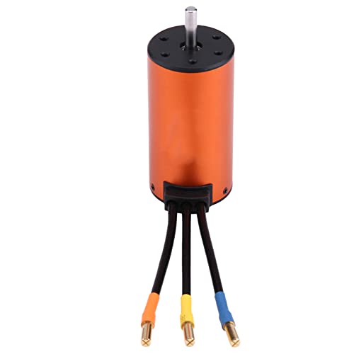 3670 1900KV 4 Pole 5mm Welle Sensorloses Motorzubehör für 1/8 und 1/10 Ferngesteuerte Autos von generic