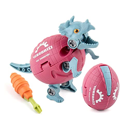 Dinosaurier-Bausteine Spielzeug,Dinosaurier-Baustein-Set - Kreatives -Konstruktionsspielzeug - STEM-Spielzeug, Eier-Baukästen, Konstruktionsspielzeug, Dinosaurier-Baukasten, Mini-Tiere, von generic