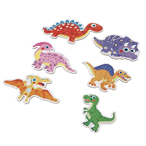 Puzzles, Holzpuzzles, Kinderspielzeug, Dinosaurier-Form, Pädagogische Grate, Kostenlose Kleinkind-Puzzles ab 3 Jahren von generic