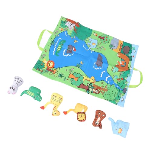 Sensory Playset Learning Colors Grabing Game Animal Play Mat Early Education Toy for 1-3 Year Kids von generic