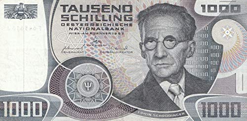 Generisch Österreich Pick-Nr: 152 gebraucht (III) 1983 1000 Schilling Erwin Schrödinger (Banknoten für Sammler) von Generisch