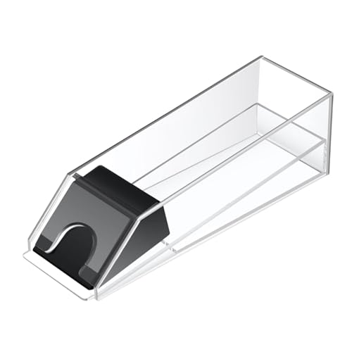 Acryl-Spielkartenspender, Händlerschuh mit Ablagefach für Kartenspiele, Zuhause, Camping, Ausflüge, transparent, Größe M, transparent Acryl-Spielkartenspender, Händlerschuh mit Ablagefach für Kartenspiele, Zuhause, Camping, Ausflüge, transparent, Größe M, transparent von getuse