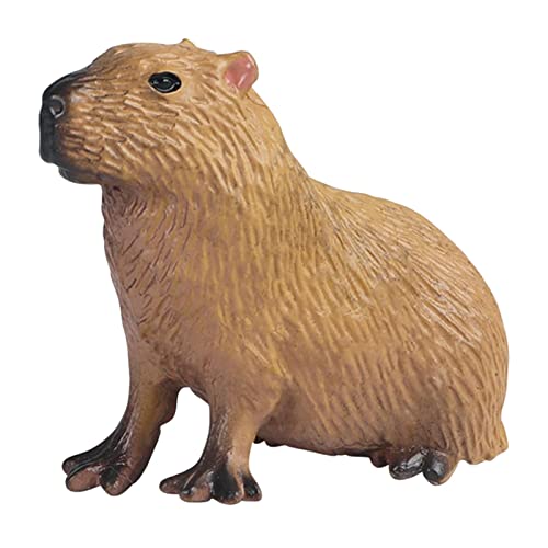 Capybara-Figuren - Realistische Miniatur-Tierfigur, 5,5 cm, Geschenk und Dekoration für Kinder und Erwachsene Capybara-Figuren - Realistische Miniatur-Tierfigur, 5,5 cm, Geschenk und Dekoration für Kinder und Erwachsene von getuse