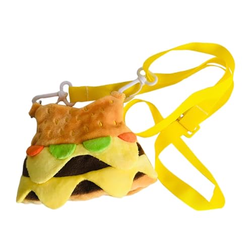 Plüschpuppenkleidung für 20 cm Stofftier-Kostüme, Foto-Requisiten, Outfits mit abnehmbarem Design, Hamburger Plüschpuppenkleidung für 20 cm Stofftier-Kostüme, Foto-Requisiten, Outfits mit abnehmbarem Design, Hamburger von getuse