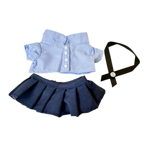 Plüschpuppenkleidung für 20 cm Stofftier-Kostüme, Foto-Requisiten, Outfits mit abnehmbarem Design, Thai-Schuluniform Plüschpuppenkleidung für 20 cm Stofftier-Kostüme, Foto-Requisiten, Outfits mit abnehmbarem Design, Thai-Schuluniform von getuse