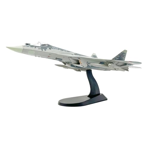 Su-57 Kampfjet-Modell im Maßstab 1:72, Metall, Desktop-Display, Flugzeug mit austauschbarem Fahrwerk, 27 x 19 cm Su-57 Kampfjet-Modell im Maßstab 1:72, Metall, Desktop-Display, Flugzeug mit austauschbarem Fahrwerk, 27 x 19 cm von getuse