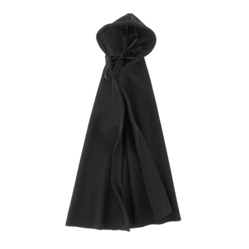 Umhang mit Hut im Maßstab 1:6, mittelalterliches Ritterkostüm für 30,5 cm männliche und weibliche Actionfiguren, mit Eisendraht Umhang mit Hut im Maßstab 1:6, mittelalterliches Ritterkostüm für 30,5 cm männliche und weibliche Actionfiguren, mit Eisendraht von getuse