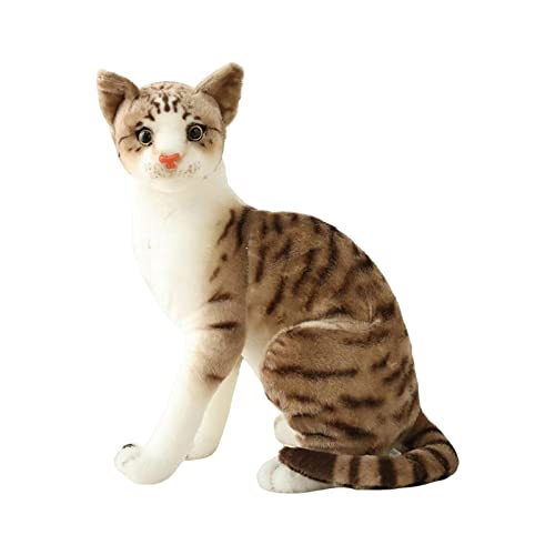 Weiches Plüschtier Siamesische Katze, lebensechte Simulation gefüllte Kuschelpuppe für Kinder, weiche Polsterung Tierplüsch- Stile Weiches Plüschtier Siamesische Katze, lebensechte Simulation gefüllte Kuschelpuppe für Kinder, weiche Polsterung Tierplüsch- Stile von getuse