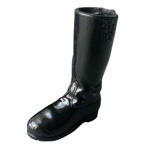 getuse 1/6 Scale Figure Boots Miniature Shoes Black DIY Decorative Knight Boots for Model Dolls Collectibles getuse 1/6 Scale Figure Boots Miniature Shoes Black DIY Decorative Knight Boots for Model Dolls Collectibles von getuse