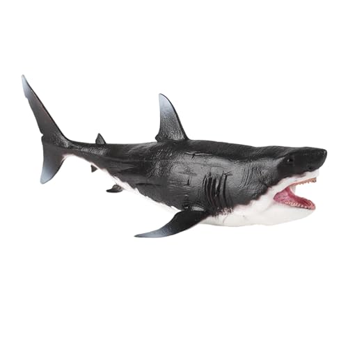 getuse Megalodon Actionfigur – Realistisches Hai Spielzeug für Kinder, 27cm, Aquarium Lebensraummodell getuse Megalodon Actionfigur – Realistisches Hai Spielzeug für Kinder, 27cm, Aquarium Lebensraummodell von getuse