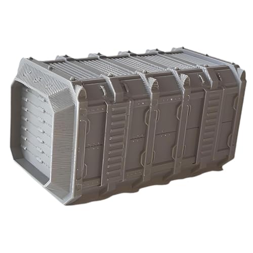 getuse Miniatur Battlefield Modell Cargo Box DIY Landschaft Realistische Geschenke Wargame Zubehör 13 x 6,5 x 6,5 cm getuse Miniatur Battlefield Modell Cargo Box DIY Landschaft Realistische Geschenke Wargame Zubehör 13 x 6,5 x 6,5 cm von getuse