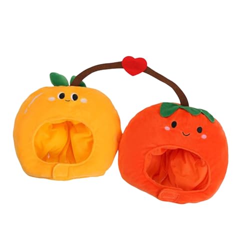 getuse Orange & Persimmon Stirnband Hut Prop Skurril Cartoon Obst Kostüm Hut für Halloween Stilvolle Mehrzweck Lustige getuse Orange & Persimmon Stirnband Hut Prop Skurril Cartoon Obst Kostüm Hut für Halloween Stilvolle Mehrzweck Lustige von getuse