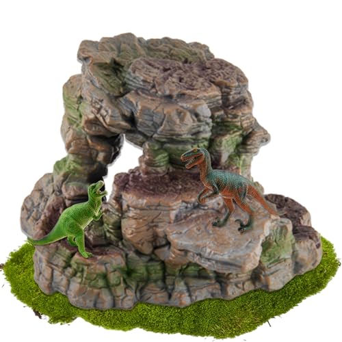 ggtuyt Fischtankdekorationen Fischtank -Felsbasis -Accessoires Aquarium Felsen für Heimbüro Schreibtisch Ornament Home Decor Spielzeug und Spiele von ggtuyt