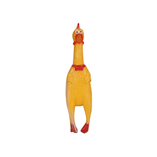 ggtuyt Ing Chicken Toy Gummi Squeeze Squawking Squilling Dekompression Tool Gadgets 30 cm Spielzeug und Spiele von ggtuyt