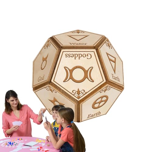12seitige Holzkostentscheidung Würfel - kreative Datumsnacht Ideen für Paare | Rollenspiele Tabletop -Spiel | Foodd Decider Dicee für Date Nights - 3,1 * 2,8 Zoll Uniquee Geschenk für Paare 12seitige Holzkostentscheidung Würfel - kreative Datumsnacht Ideen für Paare | Rollenspiele Tabletop -Spiel | Foodd Decider Dicee für Date Nights - 3,1 * 2,8 Zoll Uniquee Geschenk für Paare von gifyym