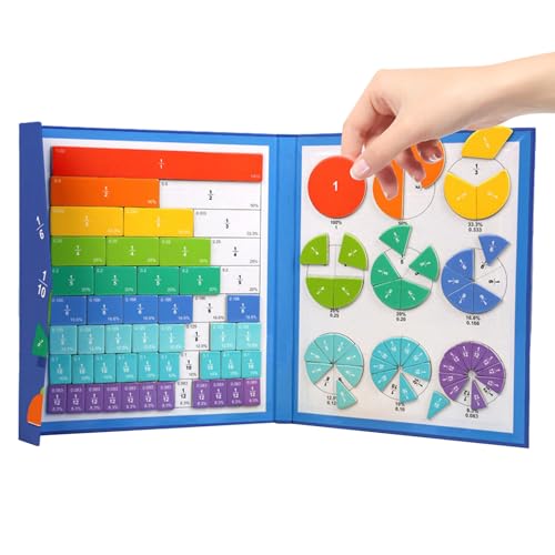 Magnetische Bruchrechenplättchen | Magnetisches Bruchrechenbrett | Mathematik Lernspiel Bausteine für Kinder von 6 bis 12 Jahren | Pädagogisches Lehrmittel für Kinder, Zuhause und Klassenzimmer Magnetische Bruchrechenplättchen | Magnetisches Bruchrechenbrett | Mathematik Lernspiel Bausteine für Kinder von 6 bis 12 Jahren | Pädagogisches Lehrmittel für Kinder, Zuhause und Klassenzimmer von gifyym