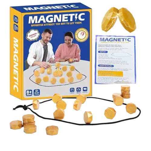 Magnetisches Schachspiel - Tragbare Magnet Stone Games | Desktop Mag Meinem Strategie Schach Für Kinder Und Erwachsene | 2 Spielerpartyspiel Für Kinder Und Erwachsene, Anfängerfreundlicher Tischspiel Magnetisches Schachspiel - Tragbare Magnet Stone Games | Desktop Mag Meinem Strategie Schach Für Kinder Und Erwachsene | 2 Spielerpartyspiel Für Kinder Und Erwachsene, Anfängerfreundlicher Tischspiel von gifyym